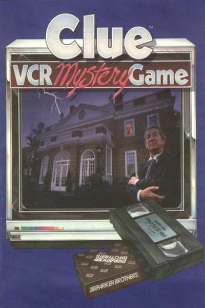 Cover of Clue VCR Mystery Game