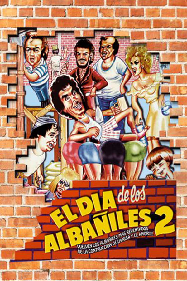 Cover of the movie El día de los Albañiles II