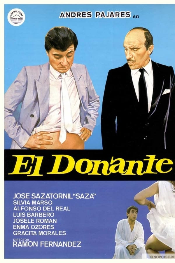Cover of the movie El donante