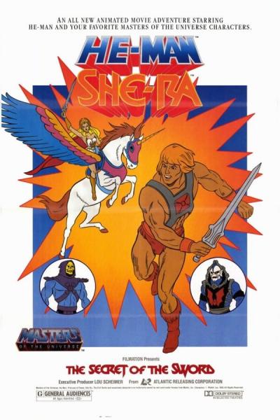 Cover of He-Man and She-Ra: The Secret of the Sword