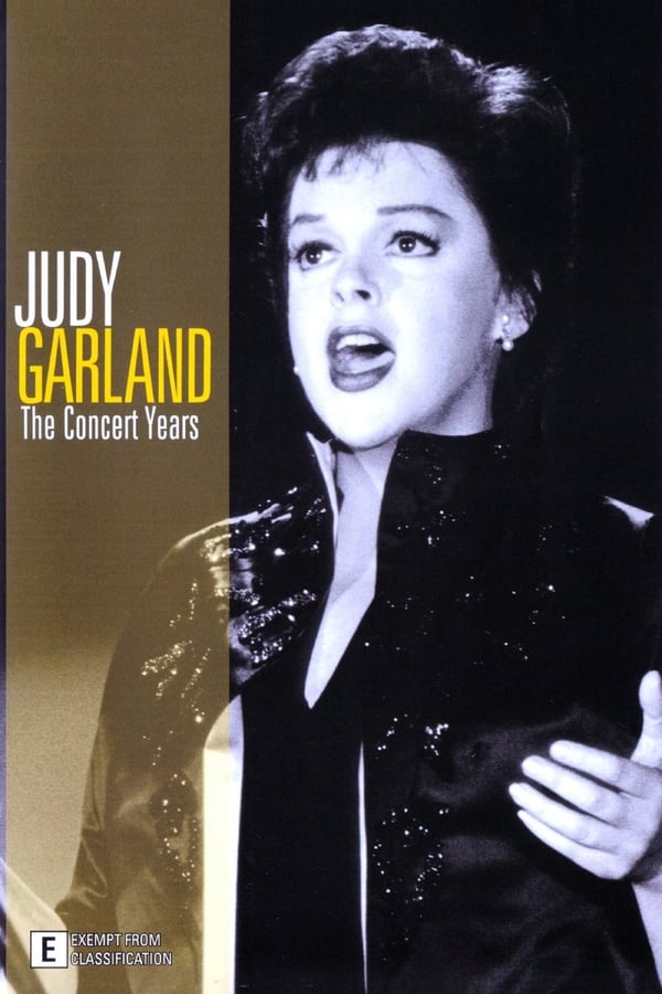 Cover of the movie Judy Garland: The Concert Years