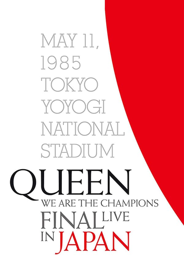 Cover of the movie We Are The Champions Final Live In Japan
