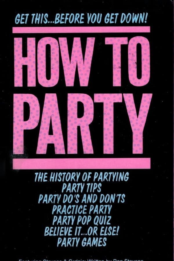 Cover of the movie How To Party