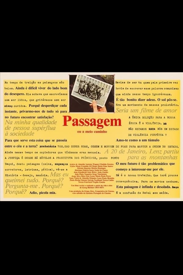 Cover of the movie Passagem ou a Meio Caminho