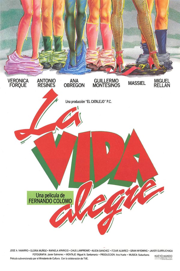 Cover of the movie La vida alegre