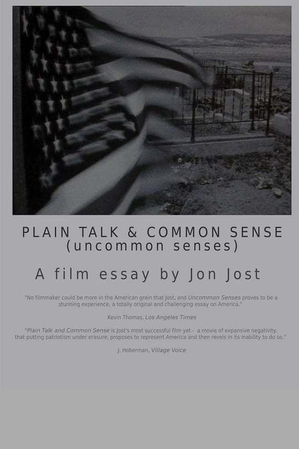 Cover of the movie Plain Talk and Common Sense (uncommon senses)