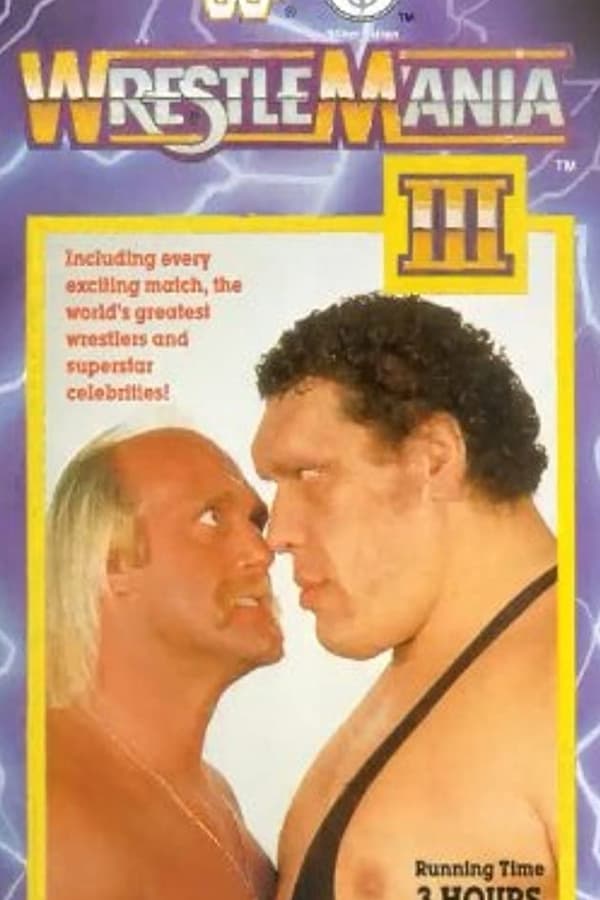 Cover of the movie WWE WrestleMania III