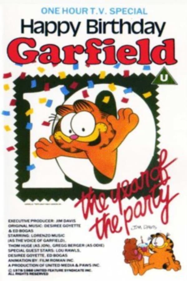Cover of the movie Happy Birthday Garfield