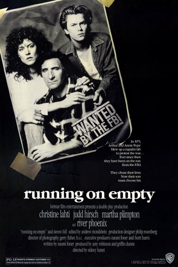 Cover of the movie Running on Empty