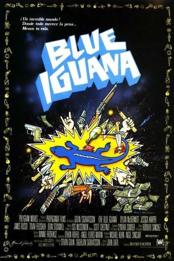 Cover of the movie The Blue Iguana