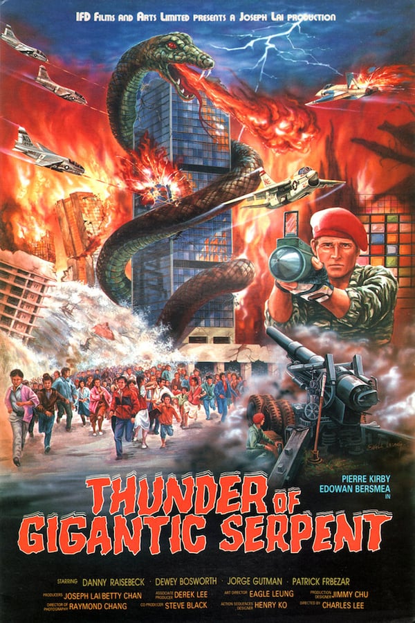 Cover of the movie Thunder of Gigantic Serpent