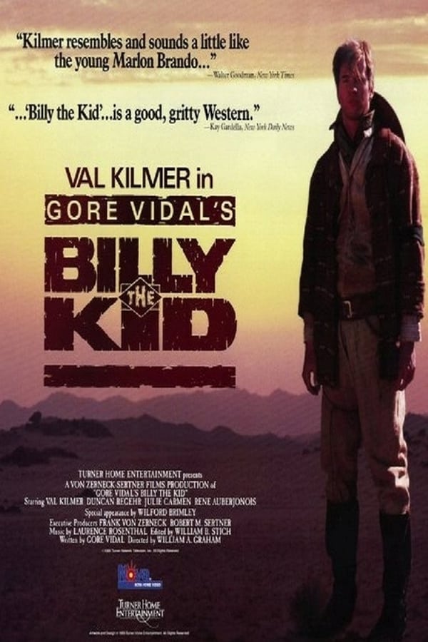 Cover of the movie Gore Vidal's Billy the Kid