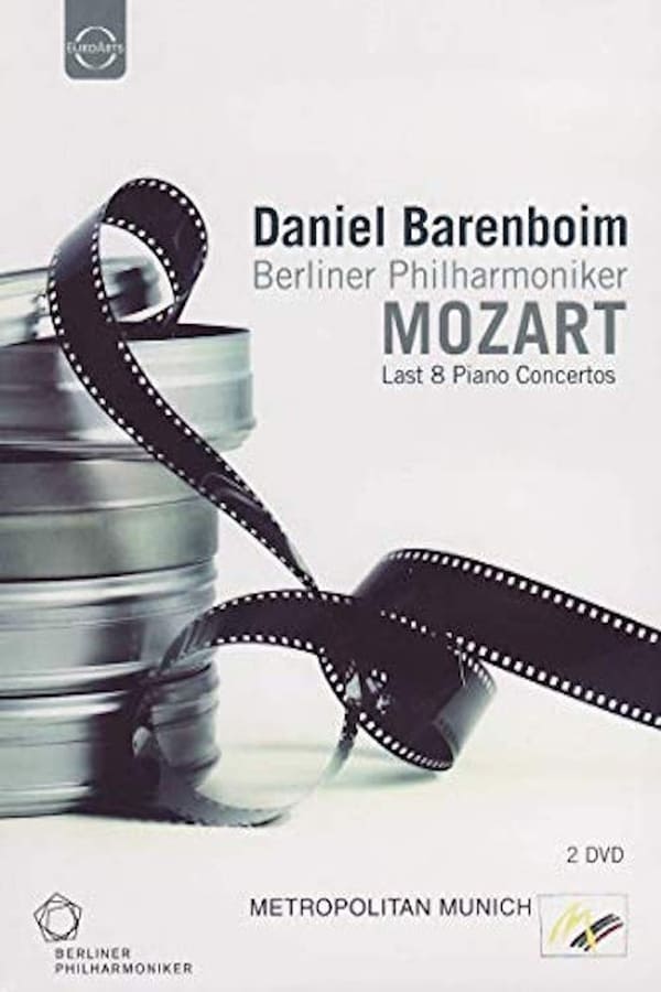 Cover of the movie Mozart Last 8 Piano Concertos (Daniel Barenboim)