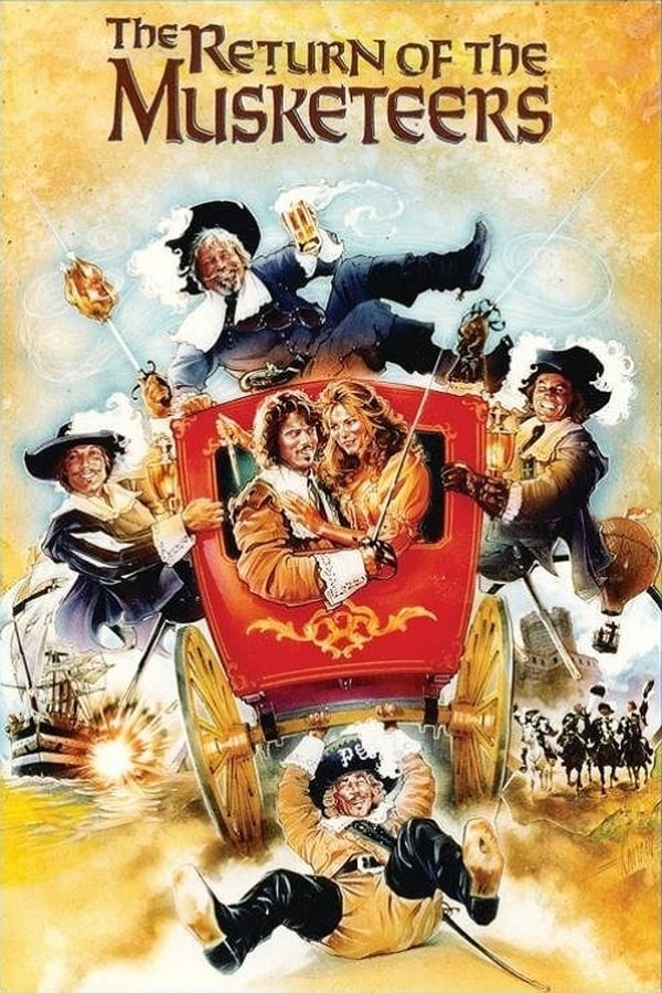Cover of the movie The Return of the Musketeers