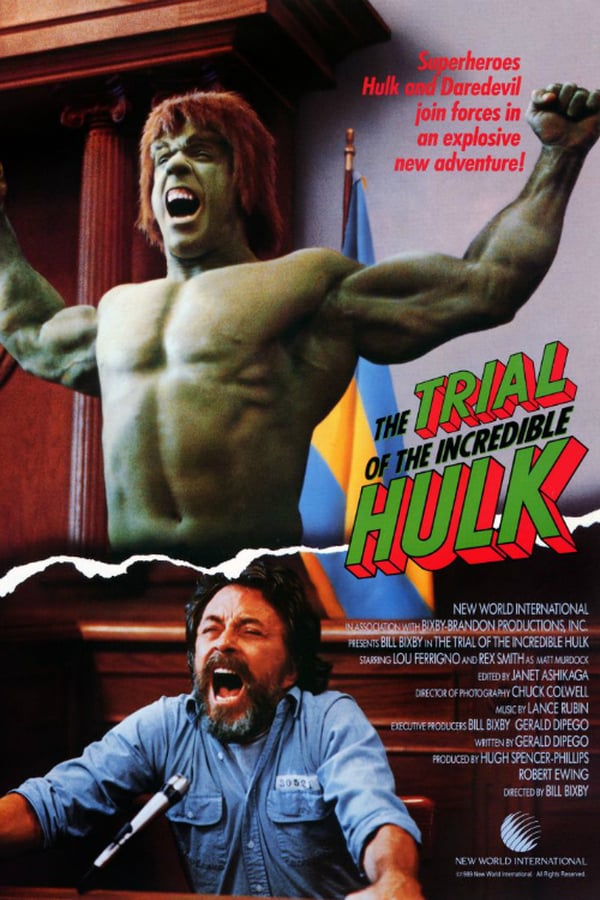 Cover of the movie The Trial of the Incredible Hulk