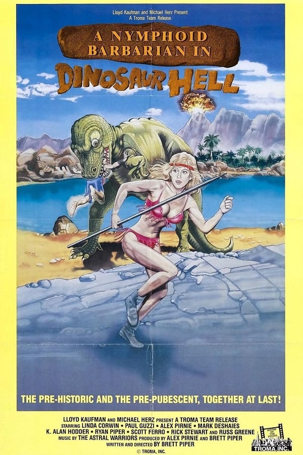 Cover of the movie A Nymphoid Barbarian in Dinosaur Hell