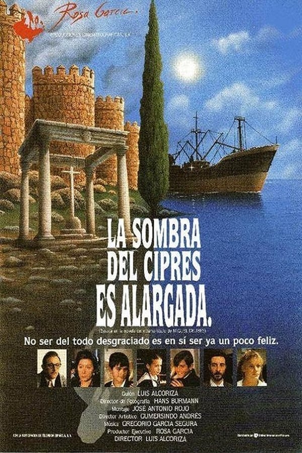 Cover of the movie La sombra del ciprés es alargada