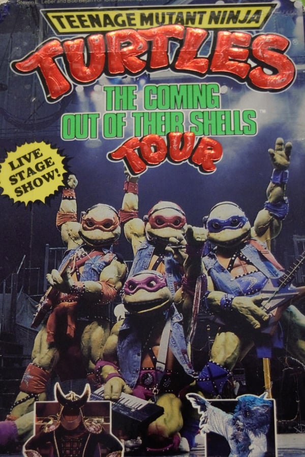 Cover of the movie Teenage Mutant Ninja Turtles: The Coming Out of Their Shells Tour