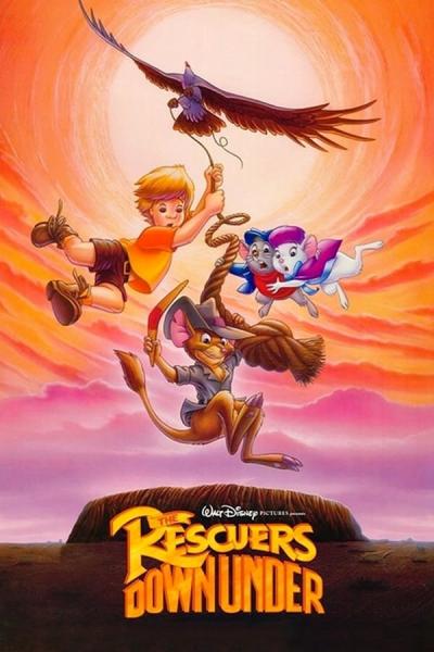 Cover of the movie The Rescuers Down Under