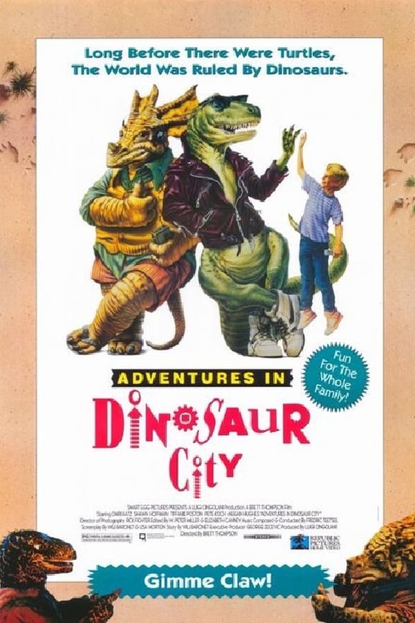 Cover of the movie Adventures in Dinosaur City