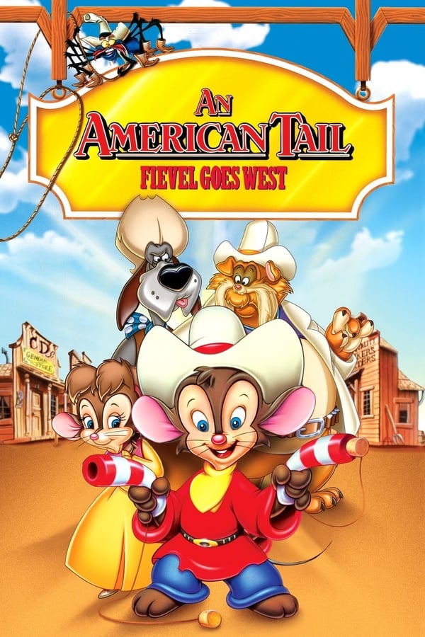Cover of the movie An American Tail: Fievel Goes West
