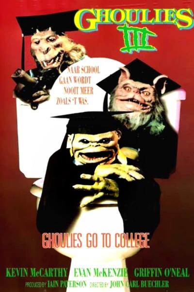 Cover of Ghoulies III: Ghoulies Go to College