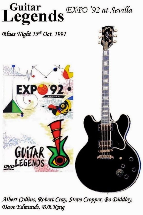 Cover of the movie Guitar Legends EXPO '92 at Sevilla - The Blues Night