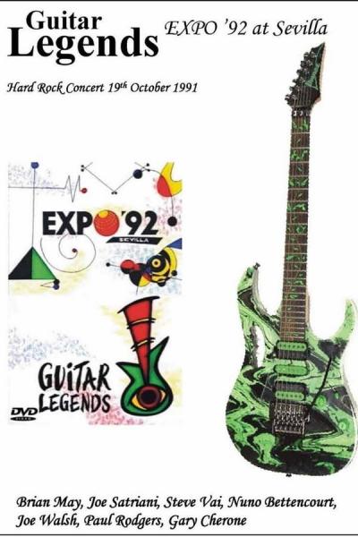 Cover of Guitar Legends EXPO '92 at Sevilla - The Hard Rock Night