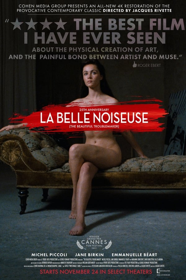 Cover of the movie La Belle Noiseuse