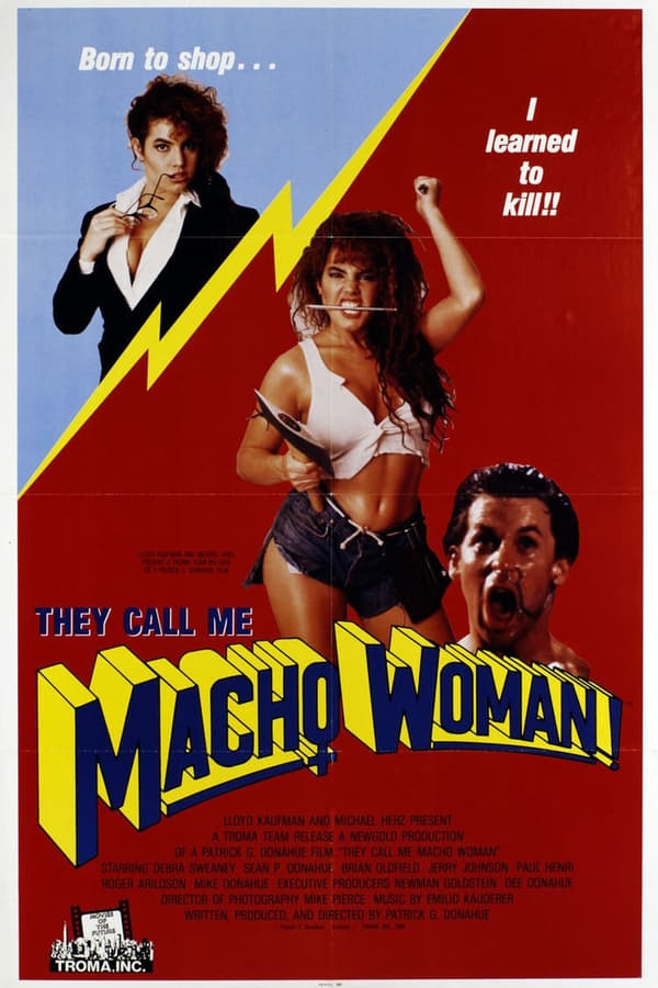 Cover of the movie They Call Me Macho Woman