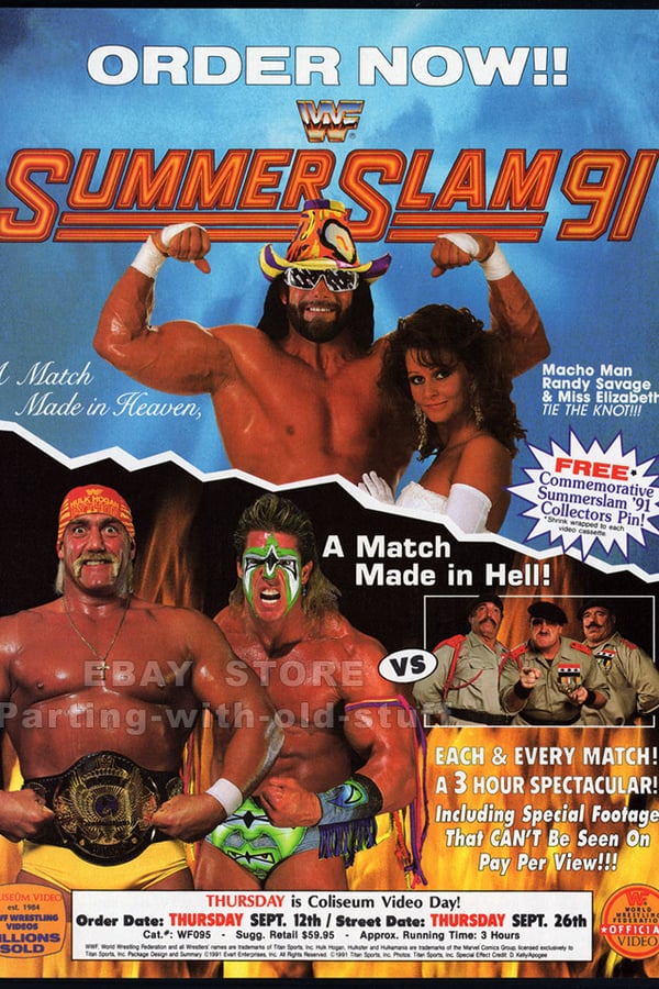 Cover of the movie WWE SummerSlam 1991
