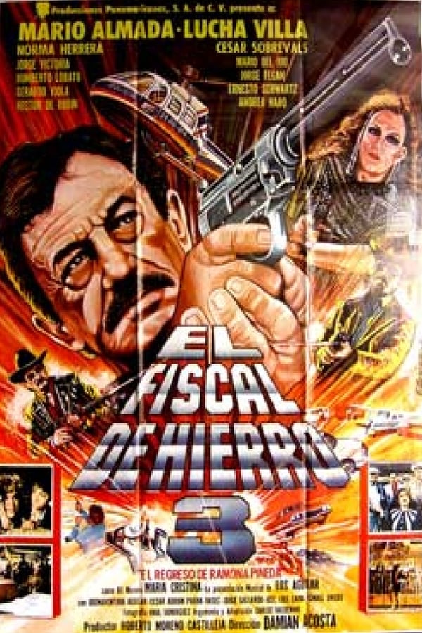 Cover of the movie El Fiscal de Hierro 3