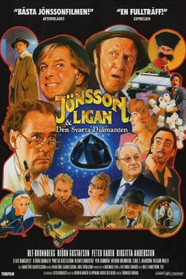 Cover of the movie Jönssonligan & den svarta diamanten