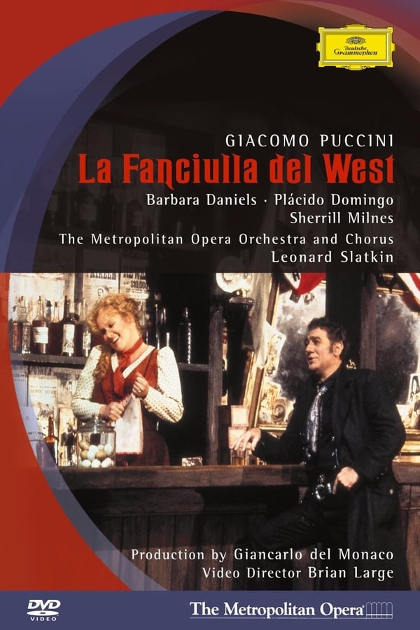 Cover of the movie La Fanciulla del West