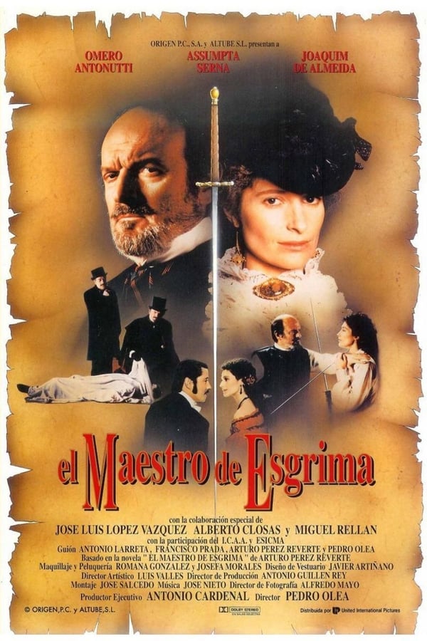 Cover of the movie The Fencing Master