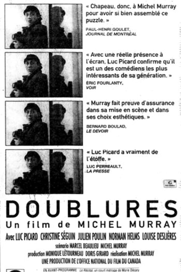 Cover of the movie Doublures