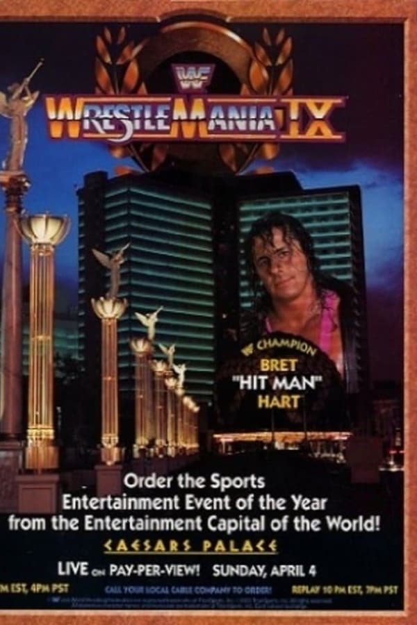 Cover of the movie WWE WrestleMania IX