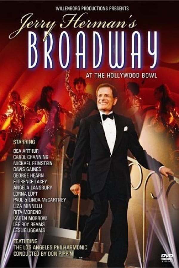 Cover of the movie Jerry Herman's Broadway at the Hollywood Bowl