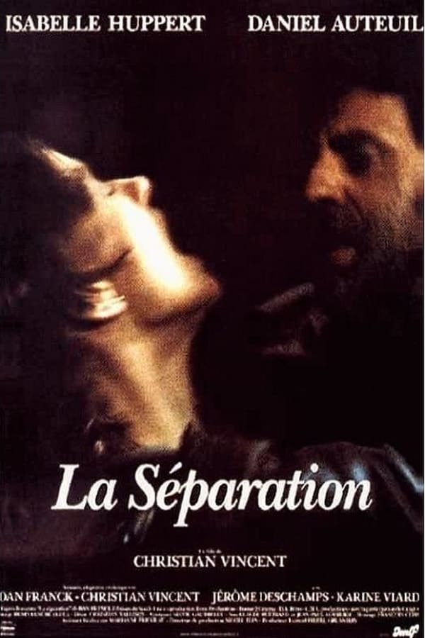 Cover of the movie La séparation