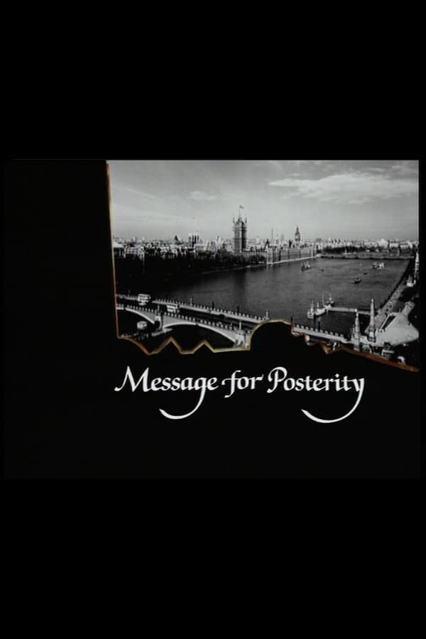 Cover of the movie Message for Posterity