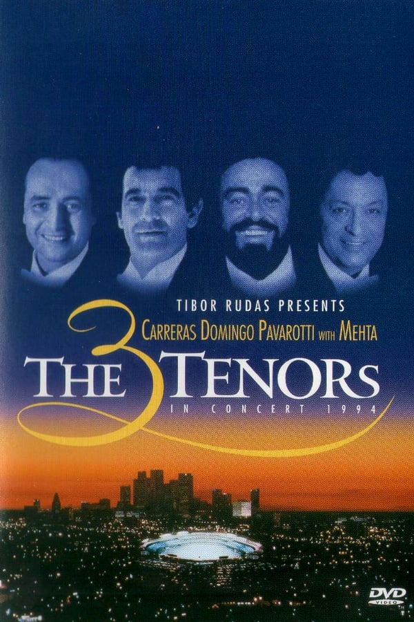 Cover of the movie The 3 Tenors in Concert