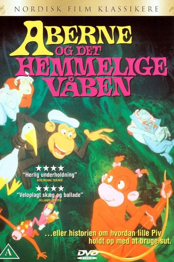 Cover of the movie Aberne og det hemmelige våben