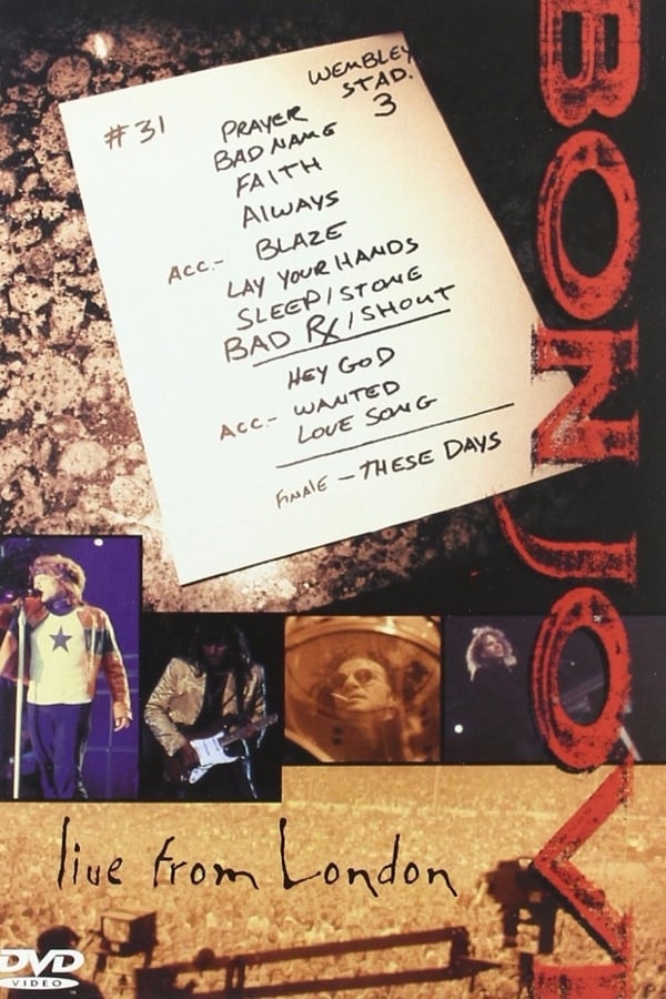 Cover of the movie Bon Jovi: Live from London