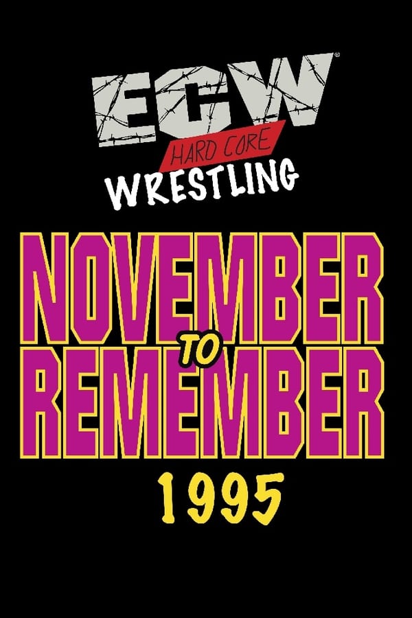 Cover of the movie ECW November to Remember 1995