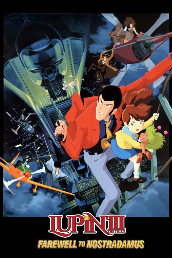 Cover of the movie Lupin the Third: Farewell to Nostradamus