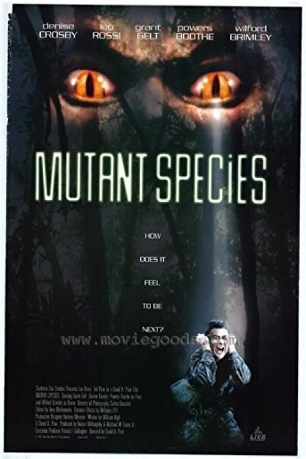 Cover of the movie Mutant Species