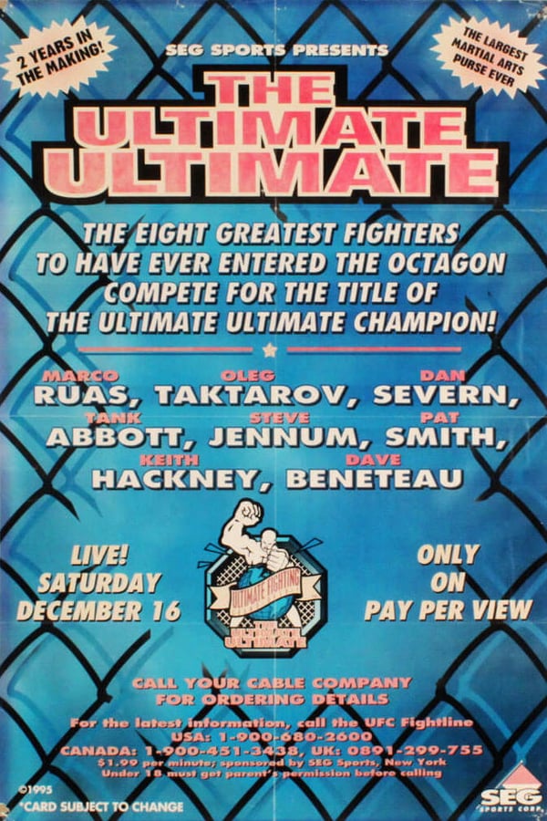 Cover of the movie UFC 7.5: The Ultimate Ultimate