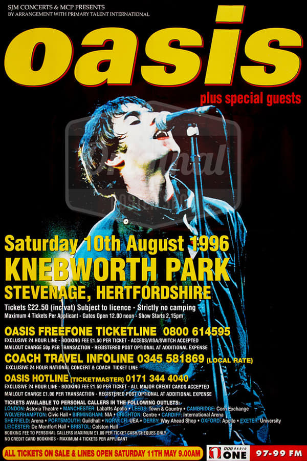 Cover of the movie Oasis Live at Knebworth