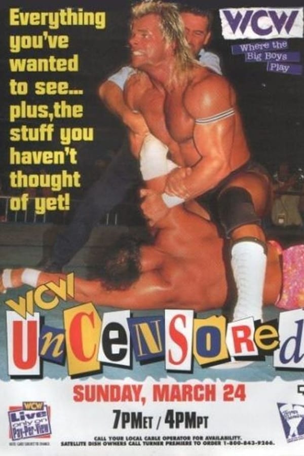 Cover of the movie WCW Uncensored 1996