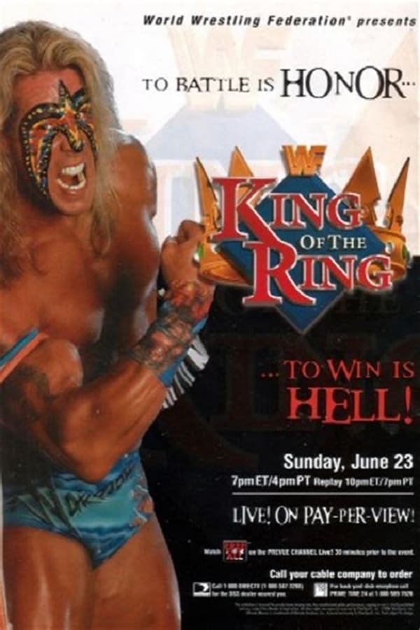 Cover of the movie WWE King of the Ring 1996
